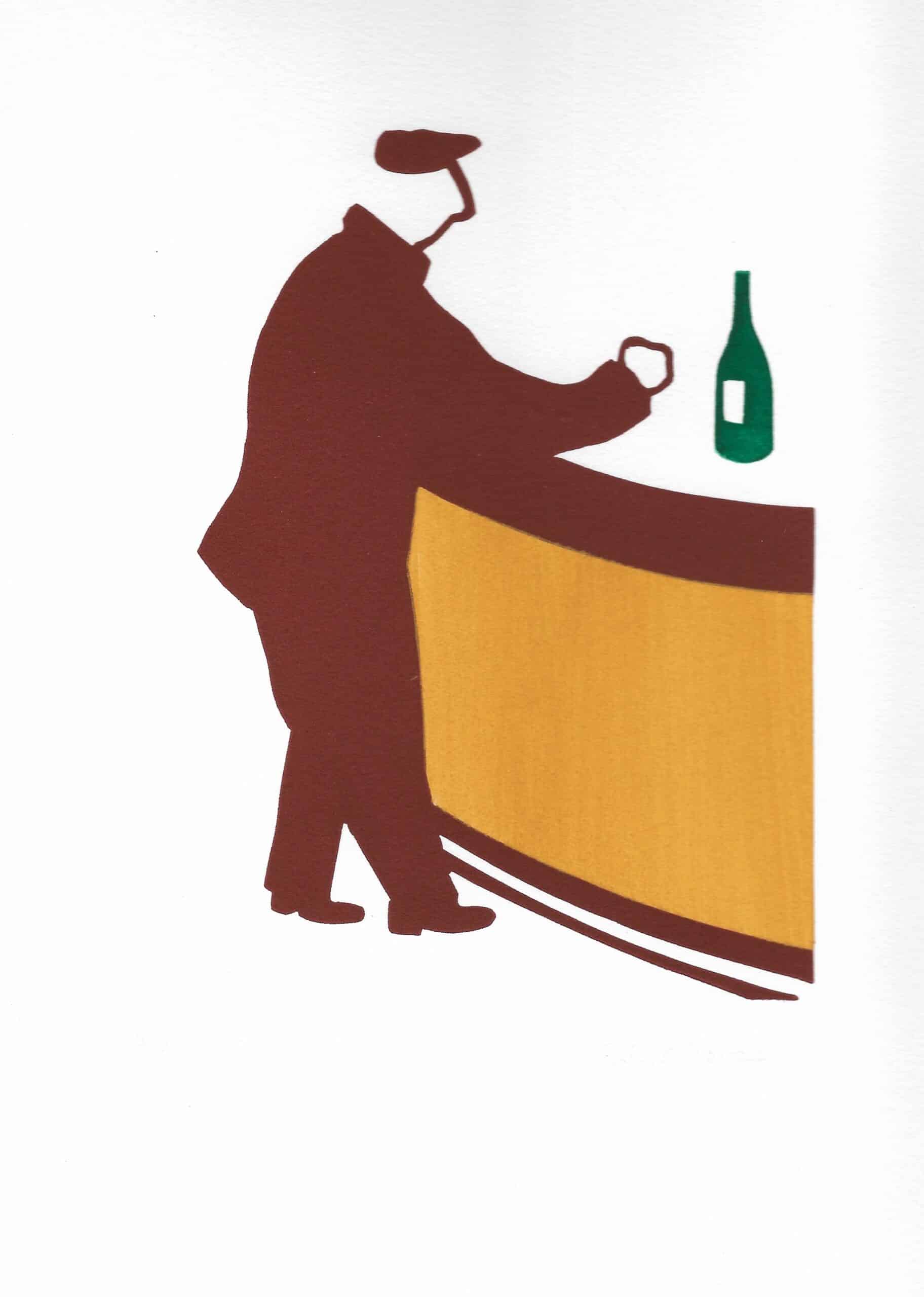 Estampe - Le comptoir